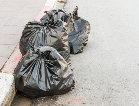 Professional waste removal team managing local garbage and recyclables in Guildford